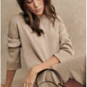 Sezane Janet Dress Stone - Size S